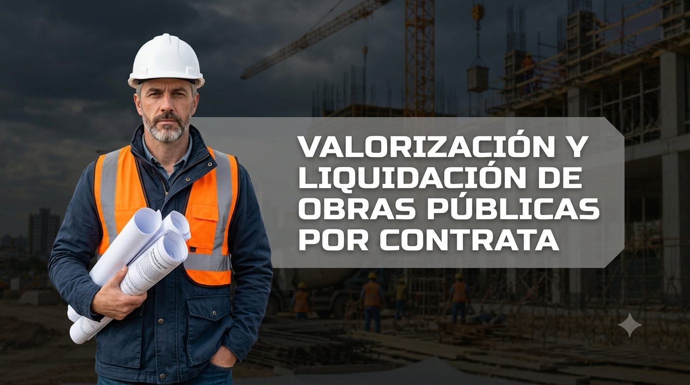Valorización y Liquidación de Obras Públicas por Contrata